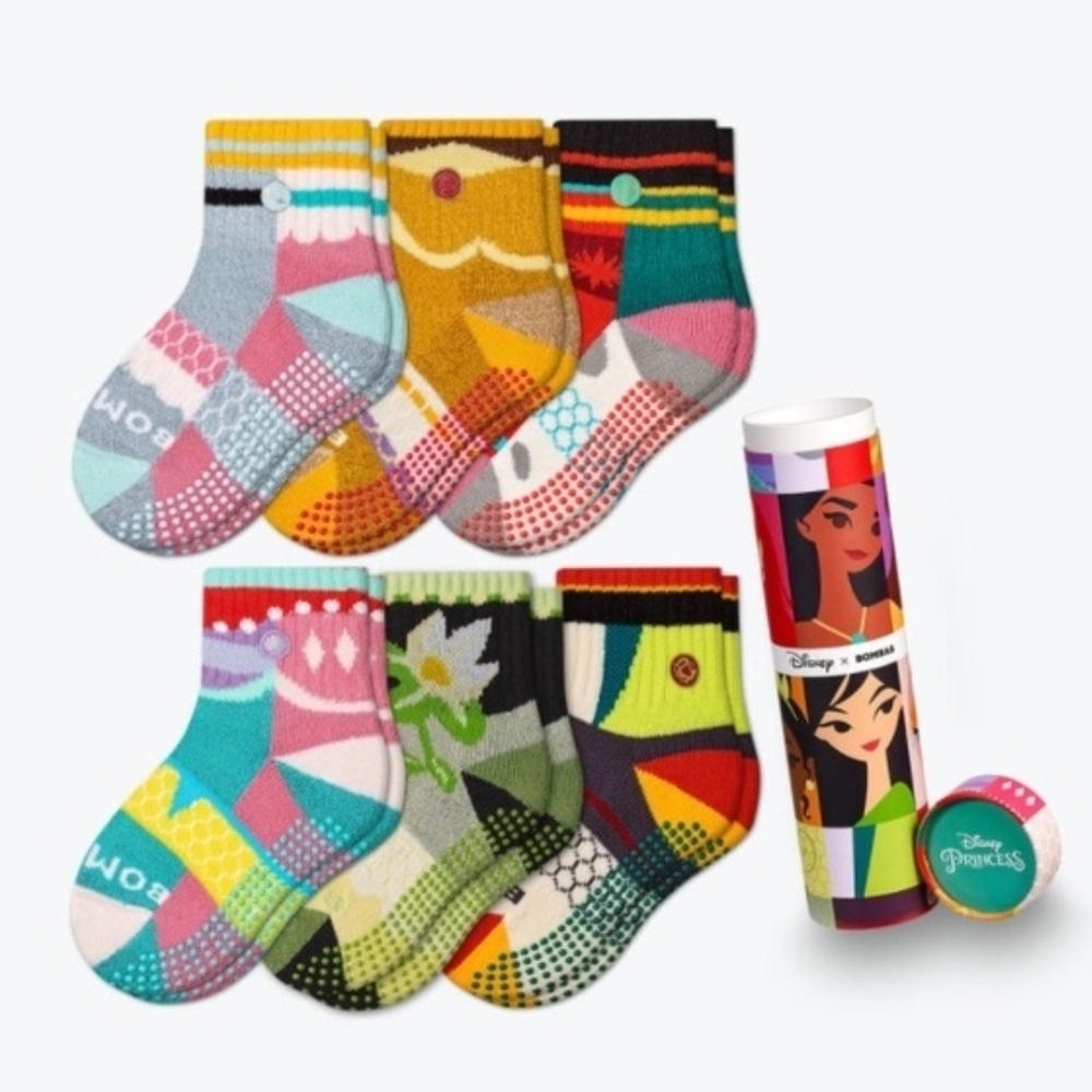 Disney Princess Bombas Kids Socks Set